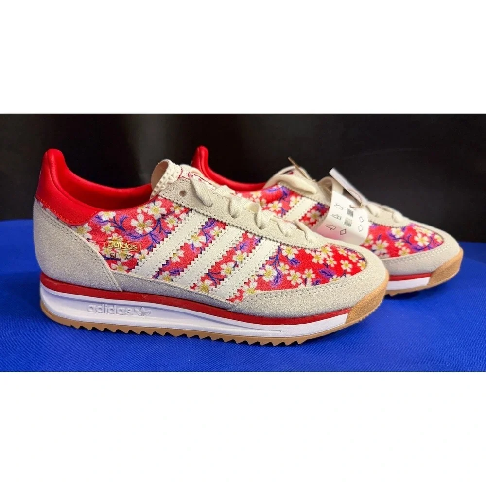Adidas SL Liberty London Floral Print Sneakers Size 5.5 or Women's 7-7.5‎
